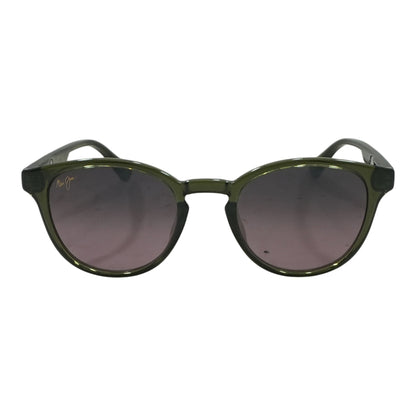 Green Hiehie Round Sunglasses