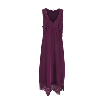 Burgundy Midi Dress