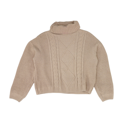 Beige Pullover Sweater