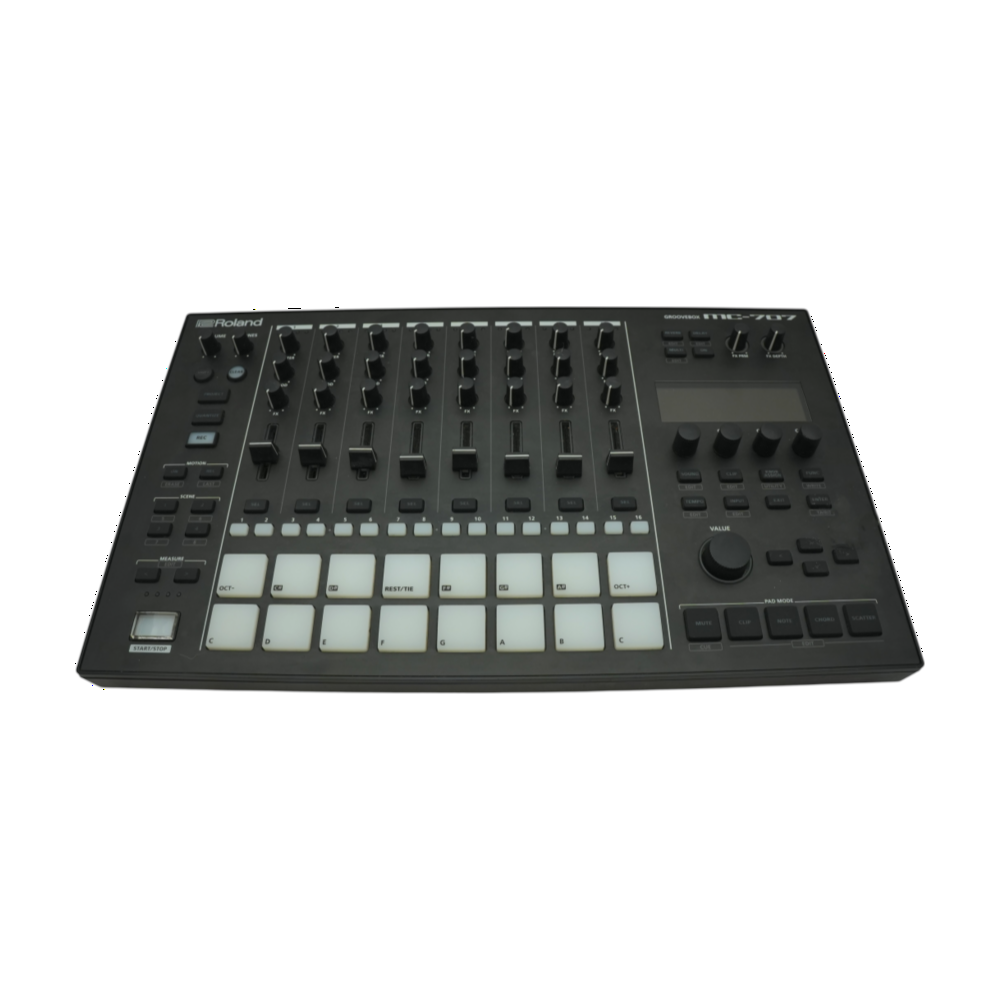 MC-707 Groovebox Mixing Table