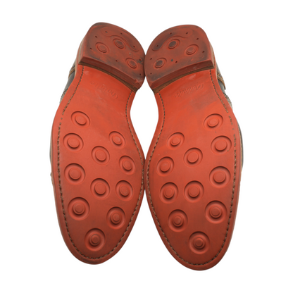 Brown Lace-Up Dress Shoes