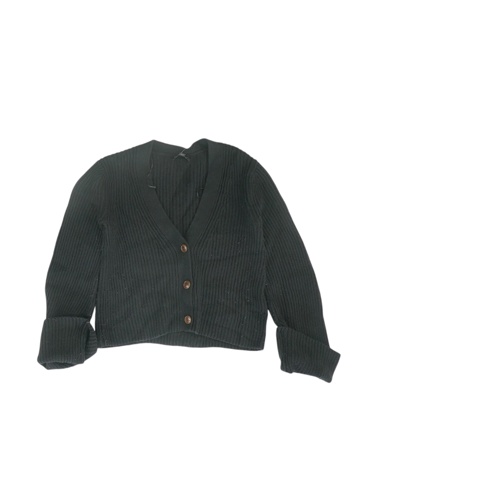 Black Cardigan Sweater