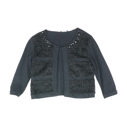 Black Solid Sweater