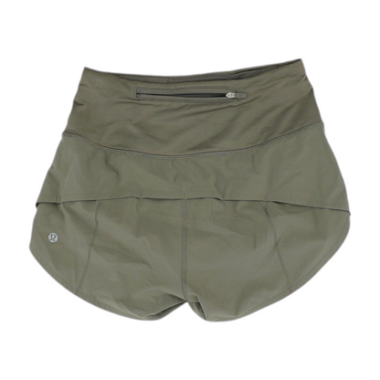 Gray Solid Active Shorts