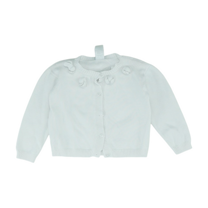 White Cardigan Sweater