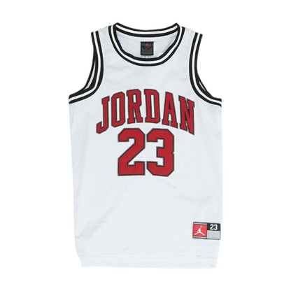 Boys' White Chicago Bulls Sleeveless Jersey