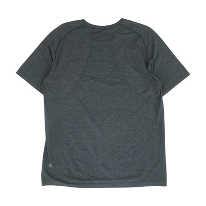 Black Solid Active T-Shirt