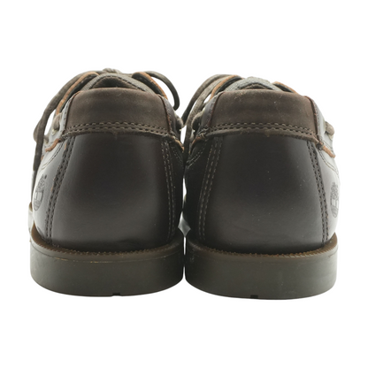 Brown Lace-Up Casual Shoes
