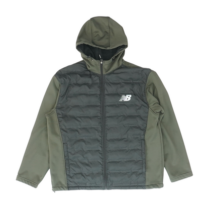 Black Color Block Jacket