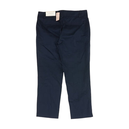 Navy Capris Straight Pants