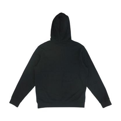 Black Solid Hoodie Pullover
