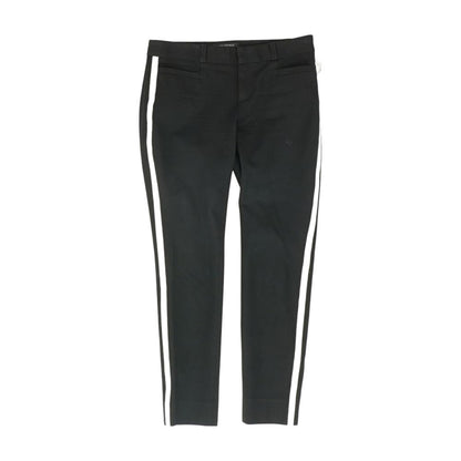 Black Solid Chino Pants