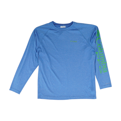 Blue Solid Active T-Shirt