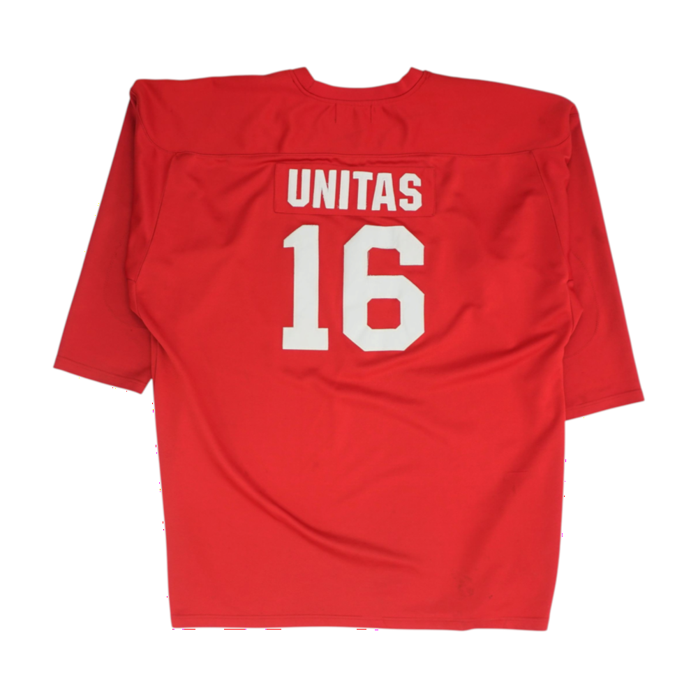 Men's Red Louisville Cardinals Long Sleeve Jersey