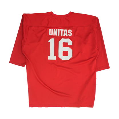 Men's Red Louisville Cardinals Long Sleeve Jersey