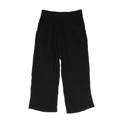Black Casual Relaxed Pants