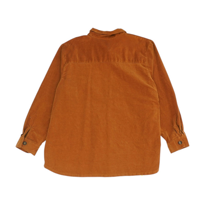 Rust Plus Size Button Down