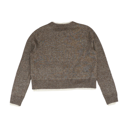 Brown Cardigan Sweater