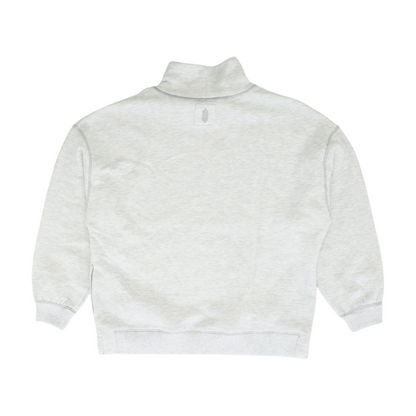 Gray Solid Sweatshirt Pullover