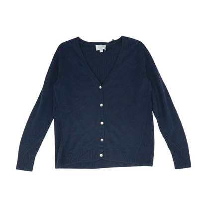 Navy Cardigan Sweater
