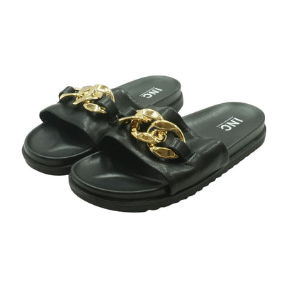 June Black Sandals