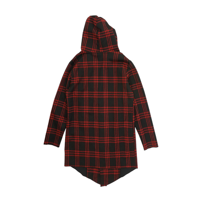 Red Plaid Coat