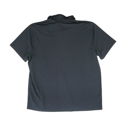 Navy Solid Short Sleeve Polo