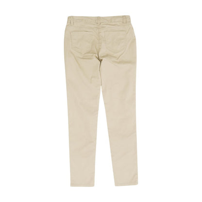 Tan Solid Chino Pants