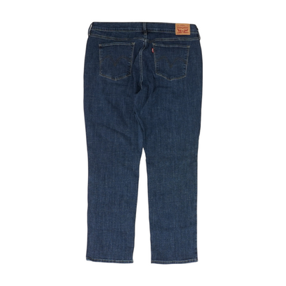 Blue Straight Jeans