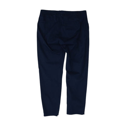 Navy Solid Dress Pants