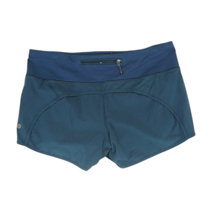 Navy Solid Active Shorts