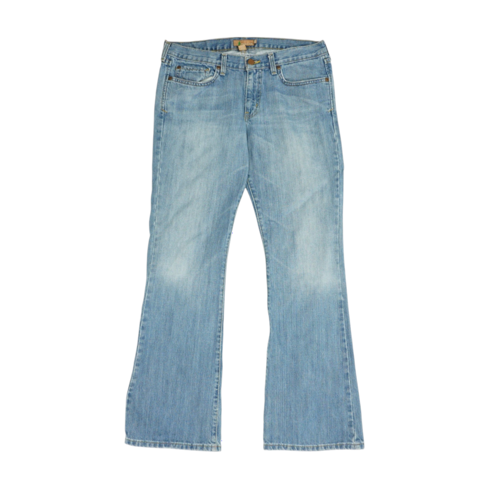 Blue Bootcut Jeans