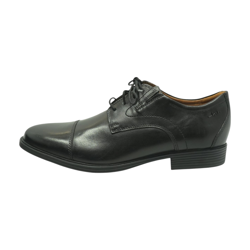 Black Lace-Up Dress Shoes