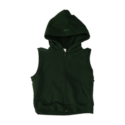 Green Solid Vest
