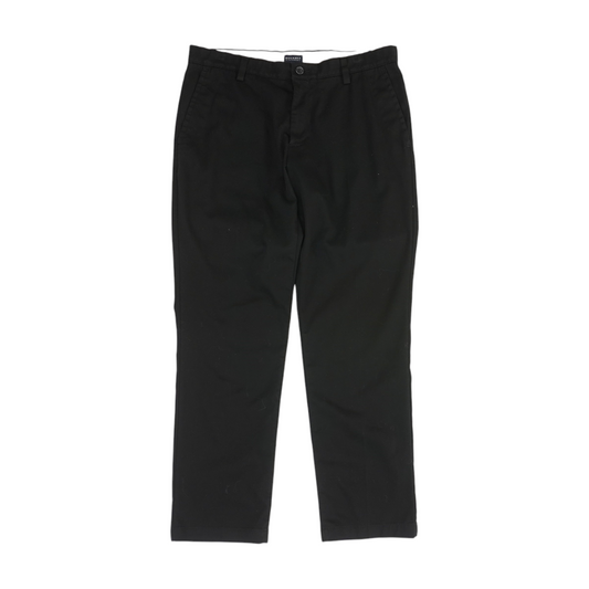 Black Straight Pants