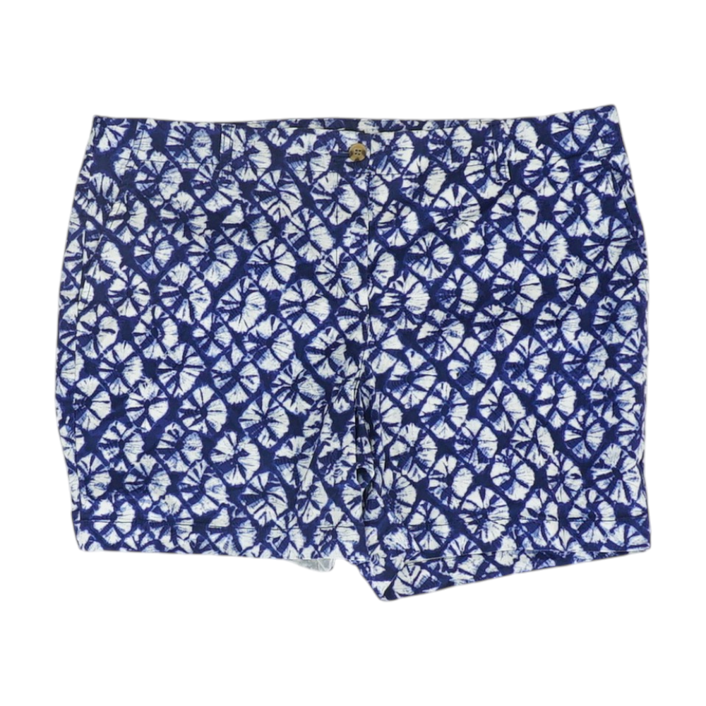Navy Tie-Dye Chino / Khaki Shorts