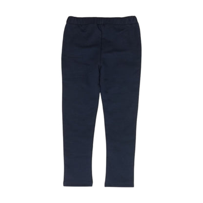 Navy Solid Dress Pants