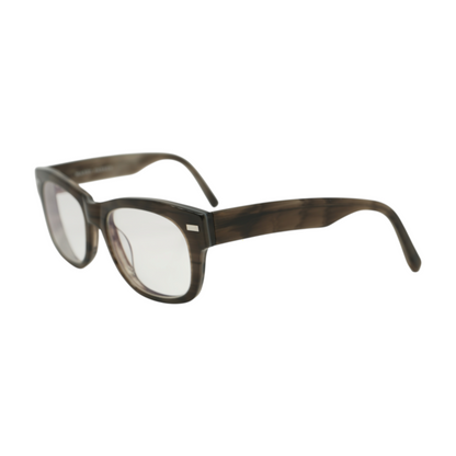Brown Crosby Oval Prescription Eyewear