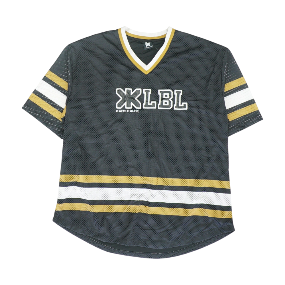 Men's Black 3/4 Sleeve Jersey