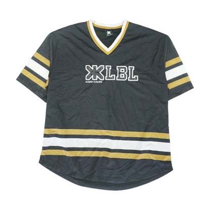Men's Black 3/4 Sleeve Jersey