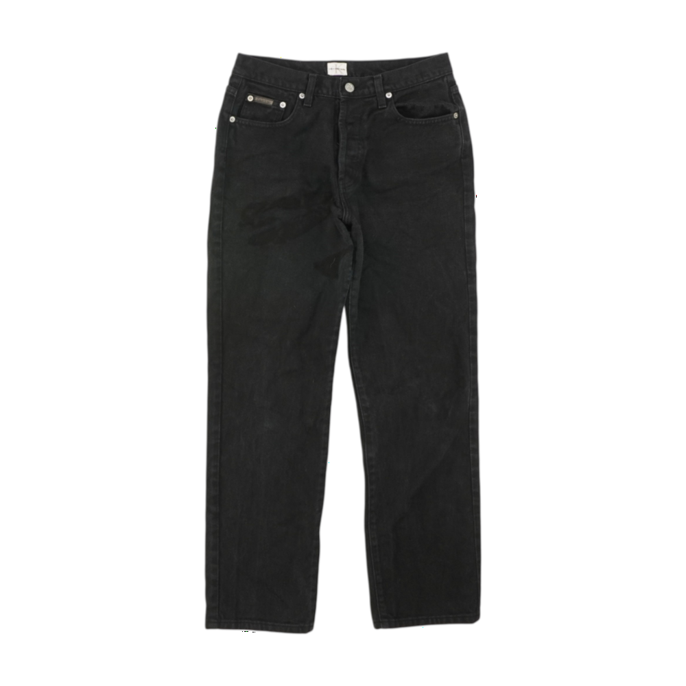 Black Straight Jeans