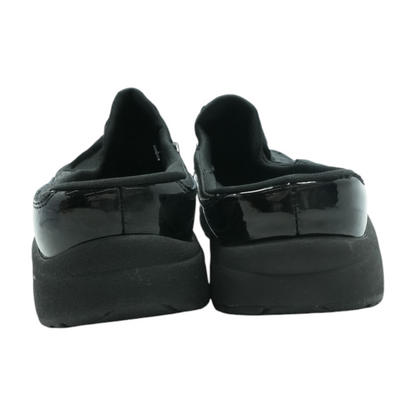 Black Slip-On Flats