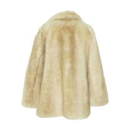Beige Solid Jacket