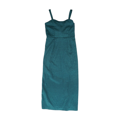 Green Animal Print Dress