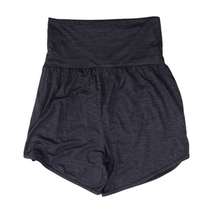 Green Solid Active Shorts