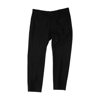 Black Check Dress Pants
