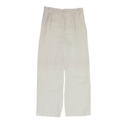 White Wide Leg Pants