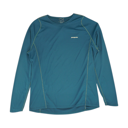 Teal Solid Active T-Shirt