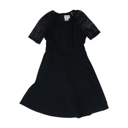 Black Solid Dress