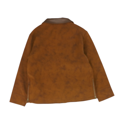Brown Solid Jacket